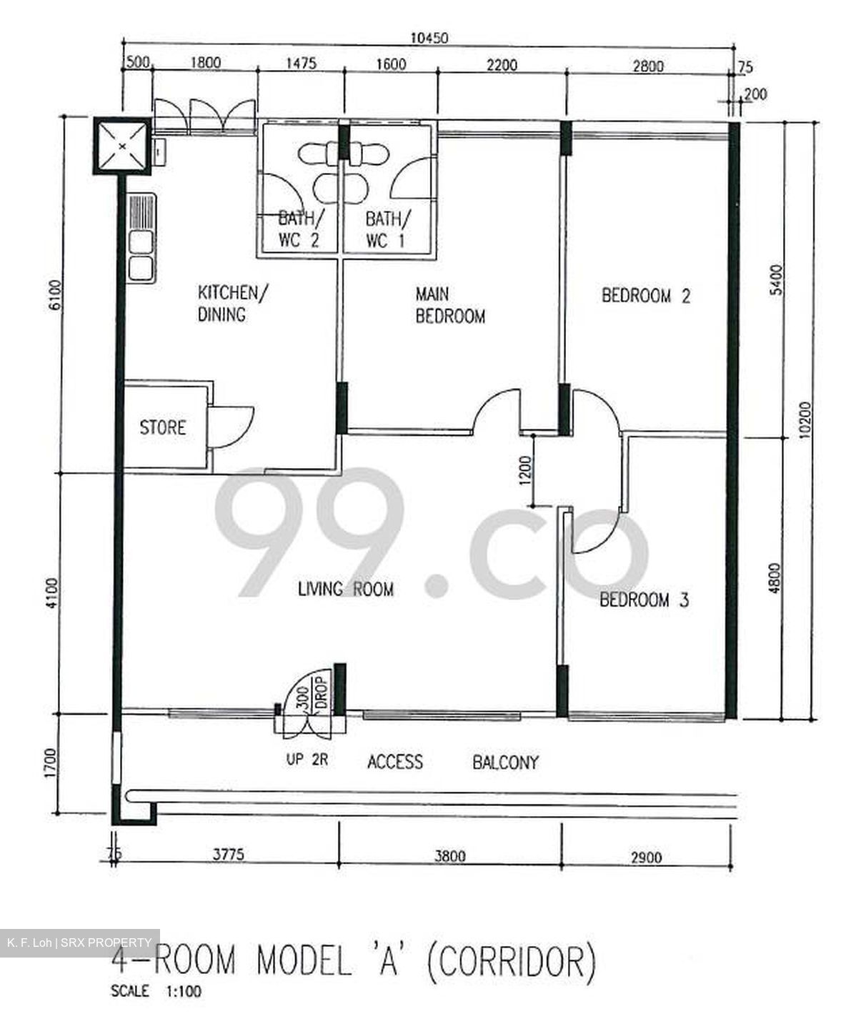 Blk 419 Fajar Road (Bukit Panjang), HDB 4 Rooms #295134251